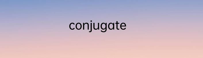 conjugate